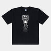APPLEBUM "BUM SHIT" T-shirt 6.2oz BLACK HS2411102画像