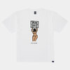 APPLEBUM "BUM SHIT" T-shirt 6.2oz WHITE HS2411102画像