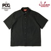 COOKMAN Work Shirts Short Sleeve Light Black 231-41282画像