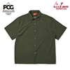 COOKMAN Work Shirts Short Sleeve Light Olive 231-41283画像