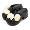 crocs Siren Rosette Clog Black 210367-001画像