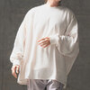 GLIMCLAP Honeycomb pile oversized pullover 17-113-GLA-CE画像