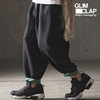GLIMCLAP Color scheme design & balloon silhouette pants メンズ パンツ 送料無料 キャンセル不可 17-095-GLA-CE画像