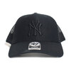 '47 Brand Yankees Flagship Wash '47 MVP Black × Black Mesh FLGSW17GWP画像