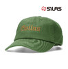 SILAS BLACKLETTER CAP GREEN 110243051002画像
