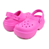 crocs STOMP CLOG PINK CRUSH 209347-6TW画像