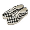 VANS Authentic Low pro EMBROIDERED-CHECK-BLACK/MARSHMALLOW VN000D041KP画像