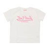 Black Eye Patch DON'T TOUCH BABY TEE WHITE画像