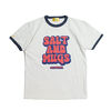 SALT&MUGS 70s Pop Logo Ringer Tee SMSST044画像