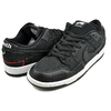 NIKE SB DUNK LOW PRO QS WASTED YOUTH black/blk-university red DD8386-001画像