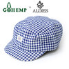 GOHEMP × ALDIES ギンガムチェック JAP CAP GHA-48画像