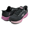 SKECHERS GO RUN CONSISTENT 2.0 CAMEROON SLIP-INS BLACK/MAUVE 128627-BKMV画像