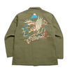 Buzz Rickson's N-3 UTILITY JACKET JAPAN MAP HAND PAINT BR15518画像