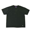 THE NORTH FACE PURPLE LABEL 7oz Logo Tee KO(BLACKxOFF_WHITE) NT3435N画像