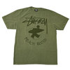 STUSSY BEACH ROOTS TEE PIGMENT DYED画像