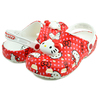 crocs HELLO KITTY RED CLASSIC CLOG 210575-90H画像