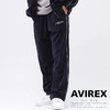 AVIREX VELOUR PANTS CURSIVE LOGO 7834210009画像