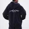 AVIREX VELOUR ZIP PRAKA CURSIVE LOGO 7834231003画像