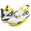 NIKE WMNS AIR JORDAN 4 RETRO white/coconut milk AQ9129-101画像