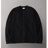 THE FLAT HEAD HENLEY NECK LONG SLEEVE T-SHIRT FN-TSHL-004画像