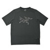 ARC'TERYX Cormac Logo SS Tee BLACK HEATHER X000006348画像