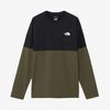 THE NORTH FACE Bi-Colored Nuptse L/S Tee NT82384画像