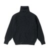 Buzz Rickson's SWEATERS, WOOL, TURTLE NECK, BLACK “BUZZ RICKSON KNITTING MILLS” BR90264画像