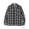 SUGAR CANE RAYON COVERT CHECK L/S OPEN SHIRT SC29377画像