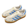 adidas Originals GAZELLE INDOOR CLOUD WHITE/LIGHTBLUE/GUM IF4491画像