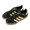 adidas Originals GAZELLE INDOOR CORE BLACK/ALMOST YELLOW /SILVER DAWN IF4490画像