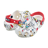 crocs PEANUTS CLASSIC CLOG TODDLER WHITE/MULTI 208631-94S画像