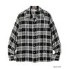 SUGAR CANE RAYON DOBBY CHECK OPEN SHIRT SC29378画像