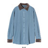 glamb Velvet Collar Shirt GB0424-SH06画像