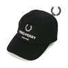 FRED PERRY Cotton Canvas Branded Cap HW8667画像