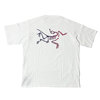 ARC'TERYX Kragg Cotton Logo SS WHITE LIGHT/MULTI X000008464画像