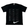 BLACK COMME des GARCONS × NIKE BESIDE SWOOSH TEE画像