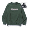 X-LARGE CHENILLE STANDARD LOGO CREWNECK 101243012009画像