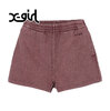 X-girl SWEAT SHORT PANTS 105243031003画像