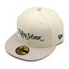 NEW ERA 59FIFTY New York Magazine クローム × ミッドナイトネイビー ストーンバイザー 14350718画像