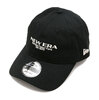 NEW ERA 9TWENTY Metal Flag Logo ブラック × メタリックシルバー 14307572画像