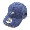 NEW ERA 9TWENTY Acid Wash ボックスロゴ ネイビー 14307586画像