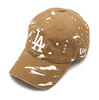 NEW ERA 9TWENTY Dripping ロサンゼルス・ドジャース カーキ 14307581画像