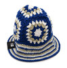 NEW ERA クロシェ ニットバケット Croche ネイビー/クローム 14307347画像