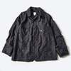 POST OVERALLS #1102-CTB Engineers' Jacket : crinkle nylon taffeta black画像