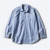 POST OVERALLS #1201-GOB No.1 Shirt : good oxford blue画像