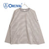 Orcival CREW NECK L/S P.O. OR-C0375-BDM画像