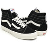 VANS PREMIUM CLASH THE WALL LX SUEDE/CANVAS BLACK/WHITE VN000CNKBA2画像