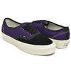 VANS PREMIUM LX AUTHENTIC REISSUE 44 BLACK TOP GRAPE VN0007QYGPE画像