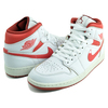 NIKE AIR JORDAN 1 MID SE white/lobster-dune red-sail FJ3458-160画像