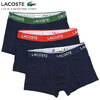 LACOSTE Contrast Color Design 3Pack Boxer Pant 5H3401-10画像